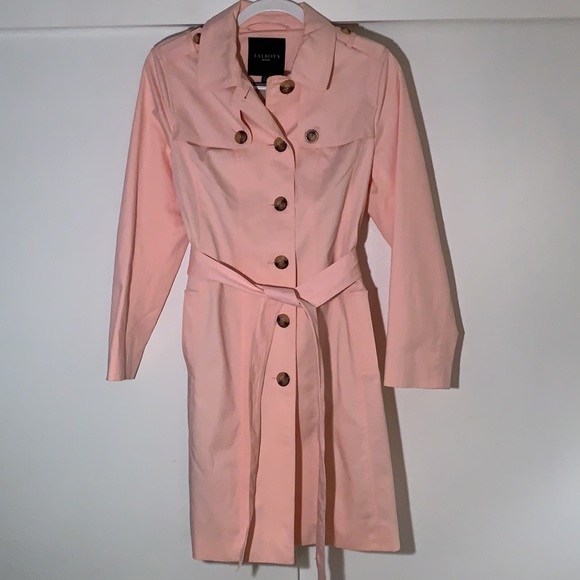 Talbots Jackets & Coats Talbots Petite Pink Trench Coat Poshmark